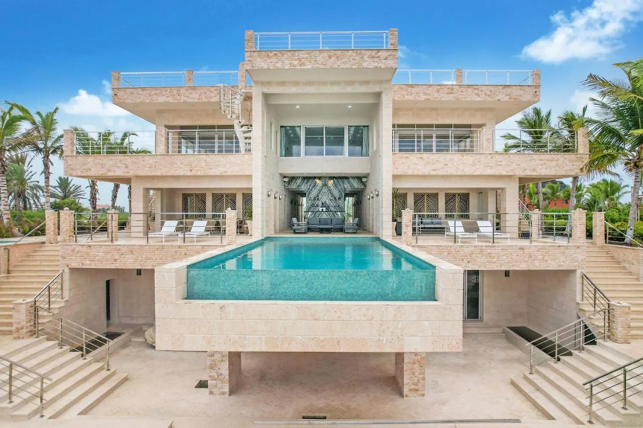 Las Iguanas 49 With Private Beach Chef Butler Maid Pool Jacuzzi In Cap Cana Punta Cana